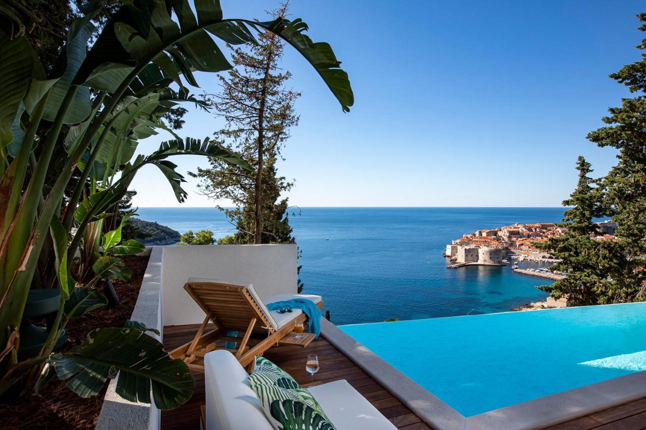 Villa T Dubrovnik - Wellness And Spa Luxury Villa With Spectacular Old Town View Zewnętrze zdjęcie