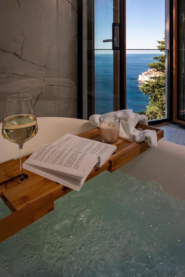 Villa T Dubrovnik - Wellness And Spa Luxury Villa With Spectacular Old Town View Zewnętrze zdjęcie